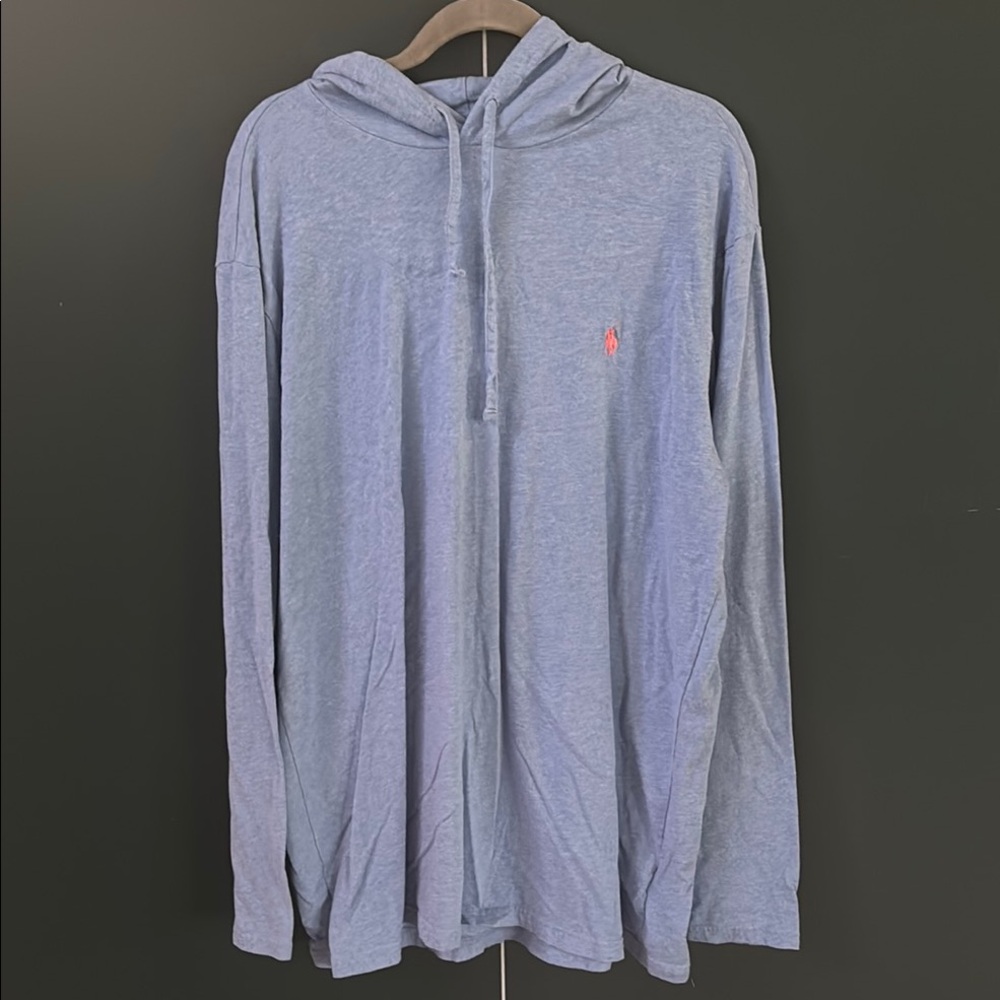 Polo by Ralph Lauren Blue Sweatshirt Classic Pullover Design